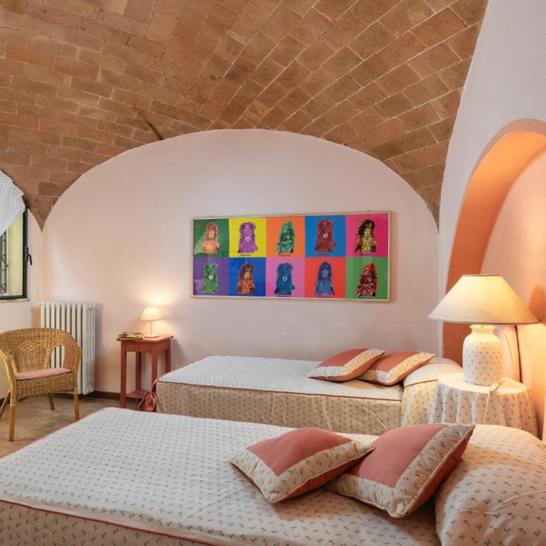 Podere Oliveta - 5 appartamenti con Piscina e Vista - Appartamento con 2 Camere da Letto - 8