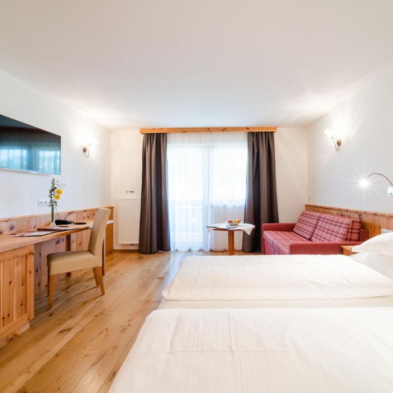 Hohe Gaisl - Doppelzimmer mit Gartenblick - 2