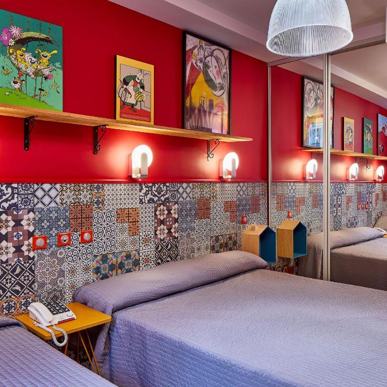 Hôtel de Roubaix - Chambre Lits Jumeaux - 4