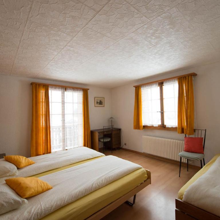Hôtel des Haudères - Dreibettzimmer - 2