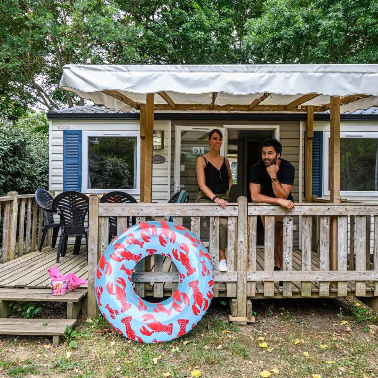 Camping Le Paradis - Cottage 2 Chambres Confort Loisirs - 4 Personnes - 5