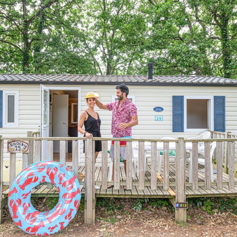 Camping Le Paradis - Cottage 3 Chambres Confort Loisirs - 6 Personnes - 2