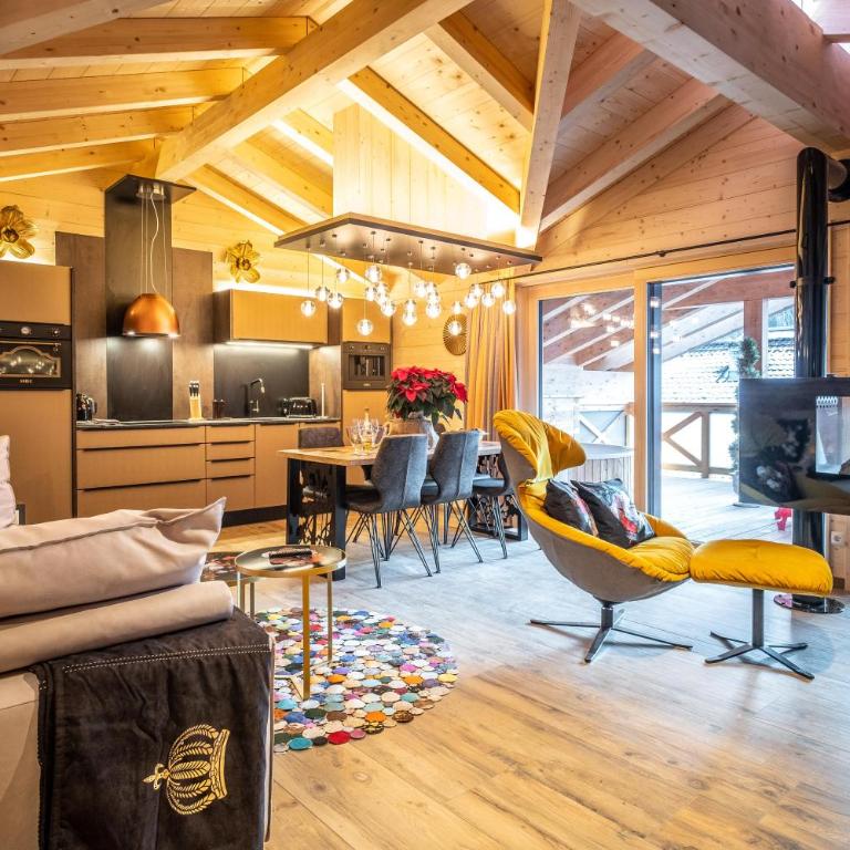The Kaprun Edition - Luxury Chalets & Style Suites - Panorama-Suite mit Tauchbecken - 8