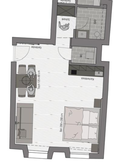 Daxburg Apartments - Appartamento Monolocale - 6