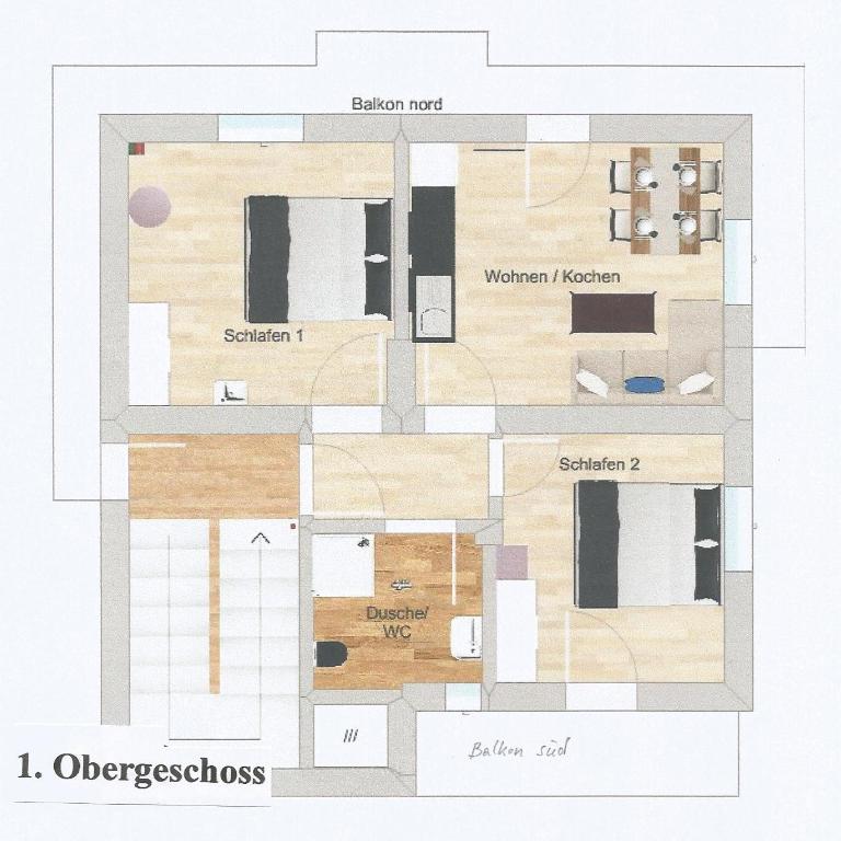 Appartement Ingrid - Apartment mit 2 Schlafzimmern - 11