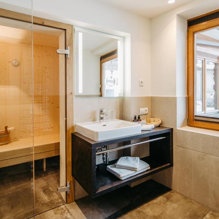 Fernsicht Alpen-Apartments - Apartment mit Sauna - 7