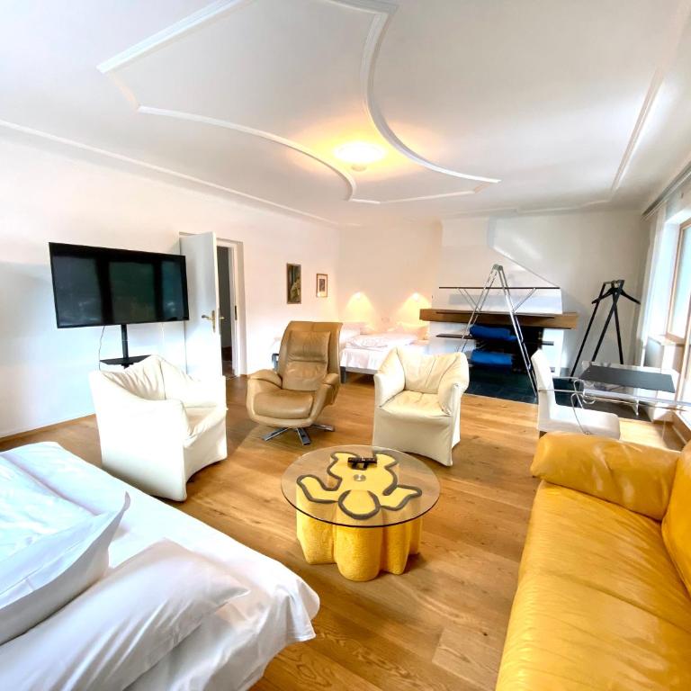 Appartements Greier - Apartment mit Poolblick - 10