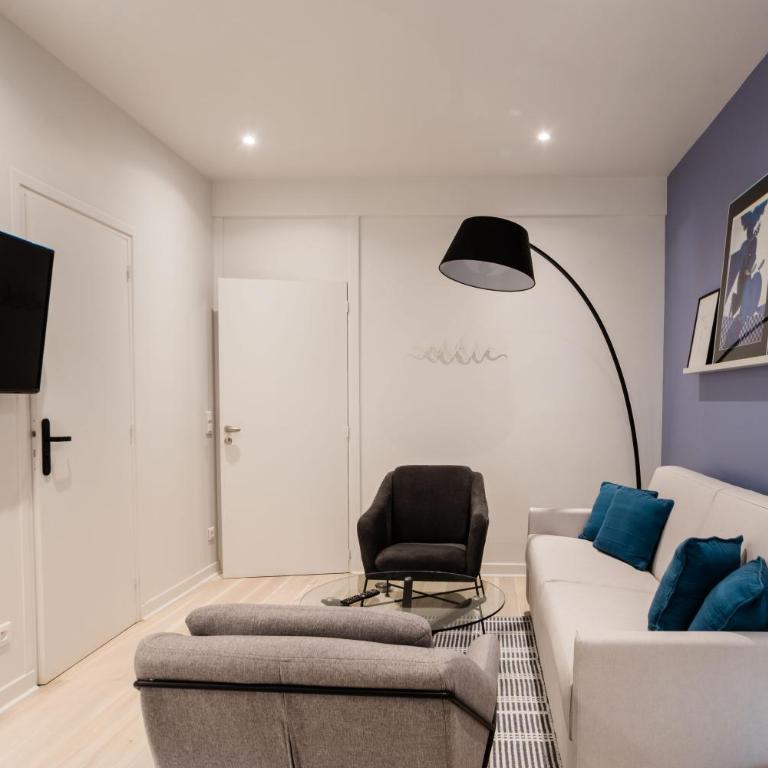 SUITE APOLLINAIRE : au cœur de la Rive Gauche, neuf, design, 2/4 personnes - Appartement 1 Chambre - 3