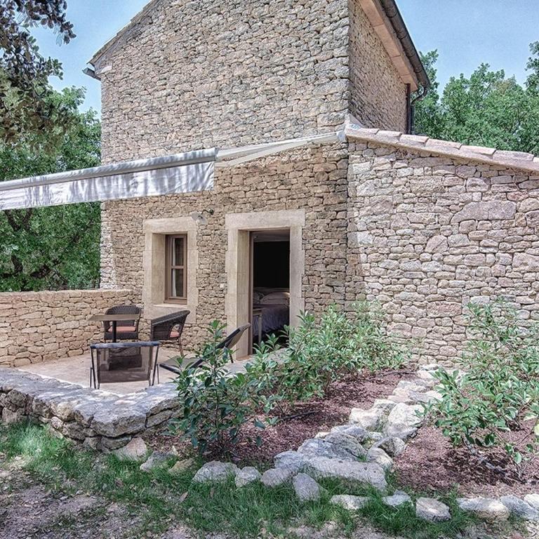 Le Jas de Gordes - Chambre Double avec Terrasse - 2