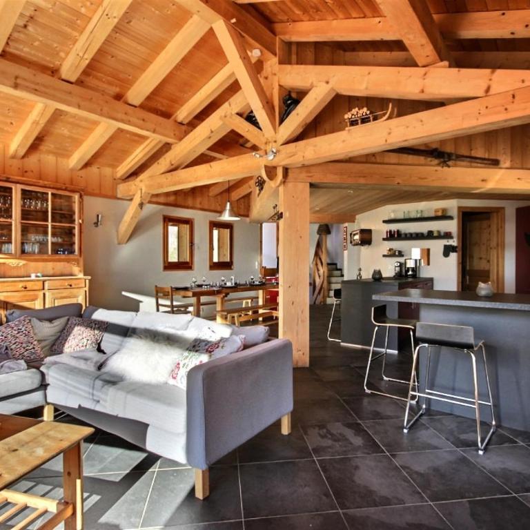 CHALET INDIVIDUEL -SAUNA - WIFI- SAINT JEAN D'AULPS - 14 PERSONNES - CHALET COFFY - Chalet - 5