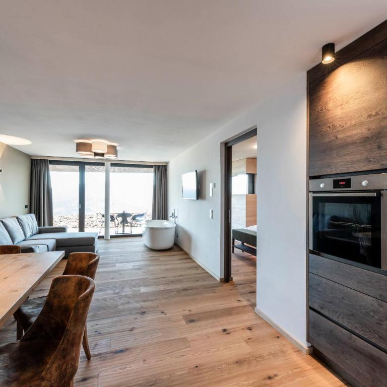 Aparthotel Panorama Living Dolomites - Appartement Supérieur avec Sauna - 5