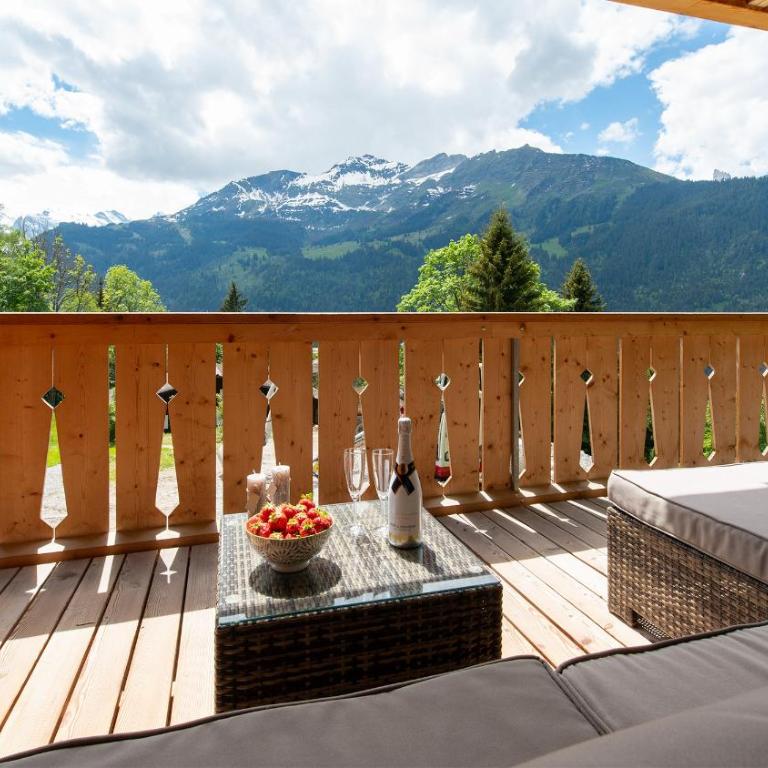 Panoramapark Soleil Chalet D - Apartment mit Balkon - 10