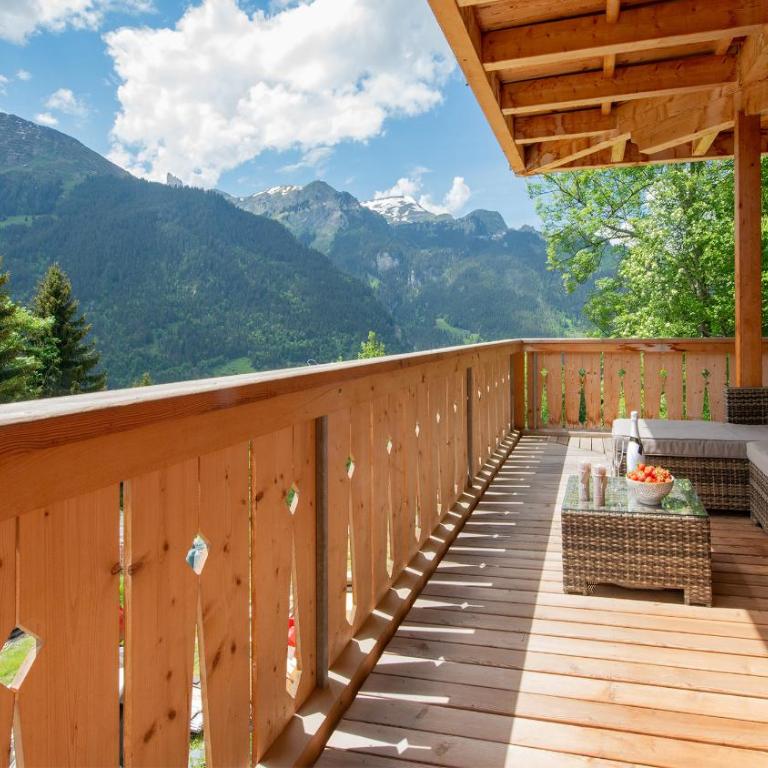 Panoramapark Soleil Chalet D - Apartment mit Balkon - 9