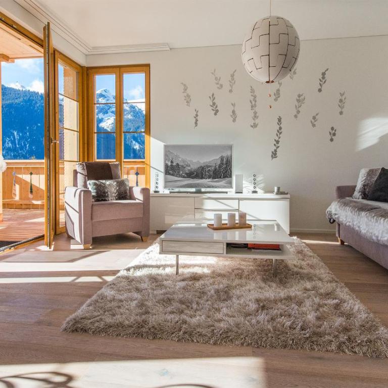 Panoramapark Soleil Chalet E - Superior Apartment mit Sauna - 10