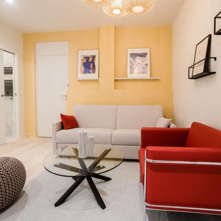 SUITE ELUARD au cœur de la Rive Gauche, neuf, design, 2-4 personnes - Appartement 1 Chambre - 1