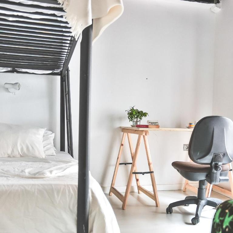 La Cocotera Boutique Hostel & Coworking - Habitación Cuádruple con litera doble y baño compartido - 2