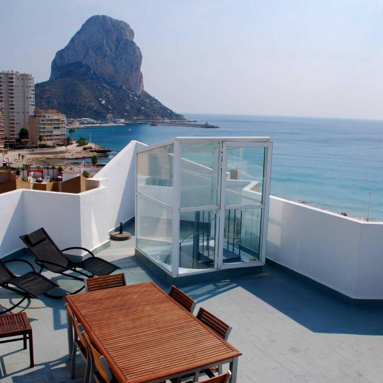 Ático Calpe primera línea de playa - Apartamento de 1 dormitorio - 1
