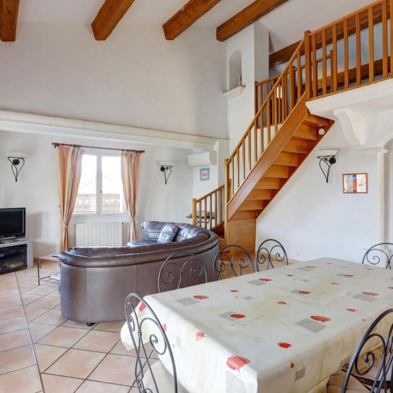 villa de charme, 8 pers, climatisée, piscine chauffée, calme garanti - Villa - 9