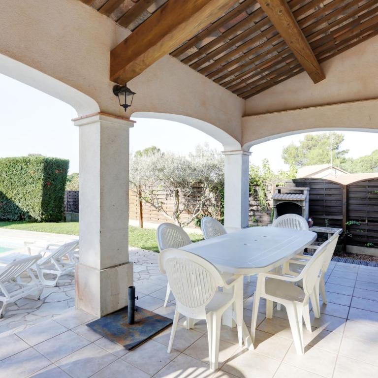 villa de charme, 8 pers, climatisée, piscine chauffée, calme garanti - Villa - 5