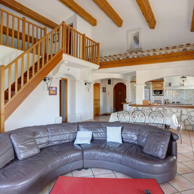 villa de charme, 8 pers, climatisée, piscine chauffée, calme garanti - Villa - 7