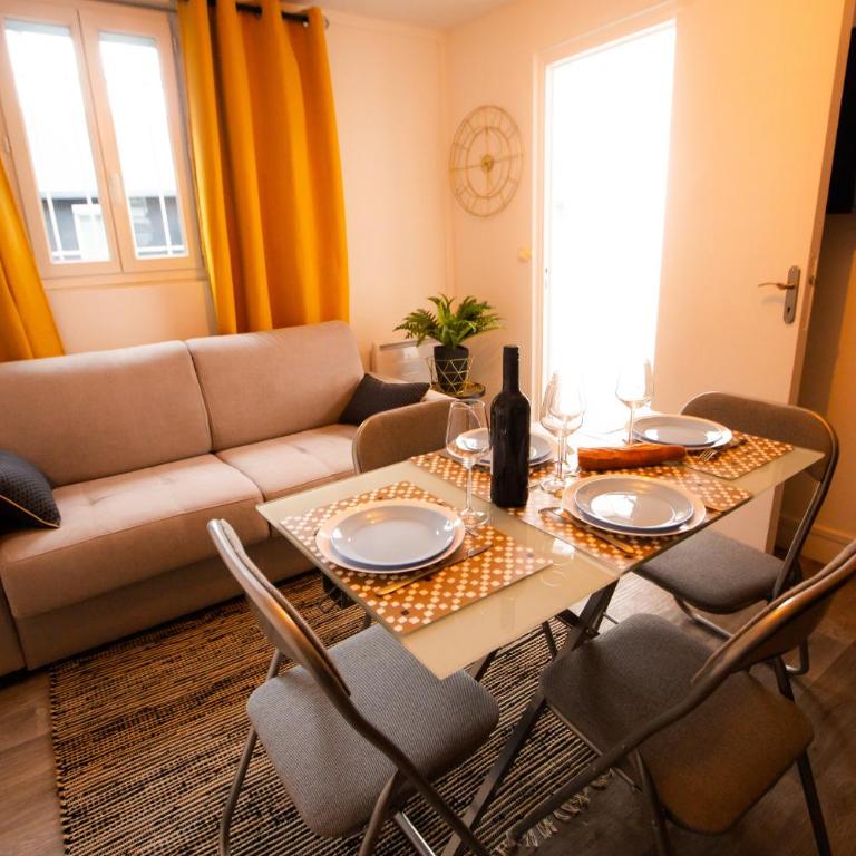 Appart Coeur de Rouen - Le Roi - One-Bedroom Apartment - 11