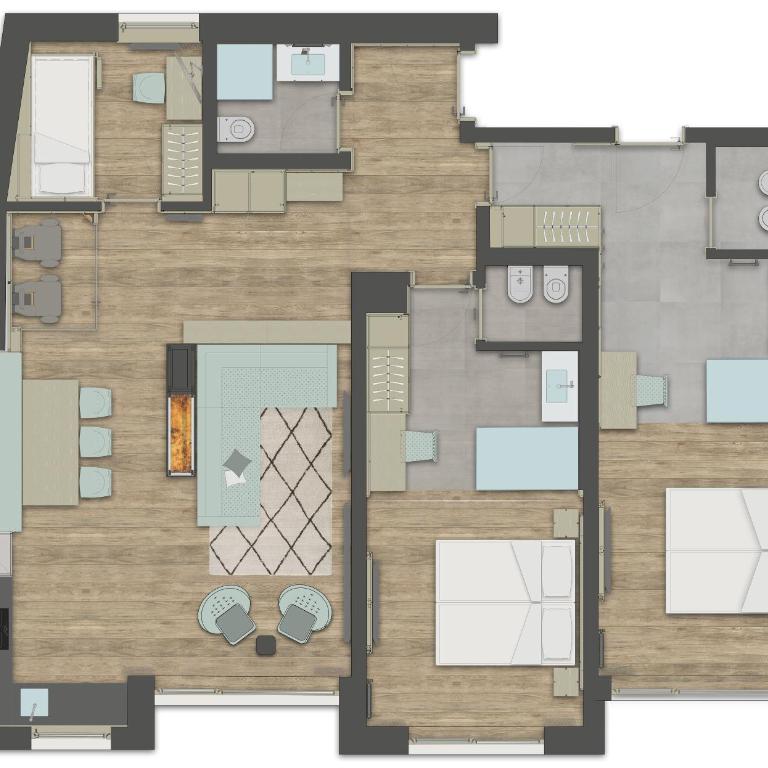 Luxegg - Mountain Lodge - Apartamento con vistas a las montañas - 1