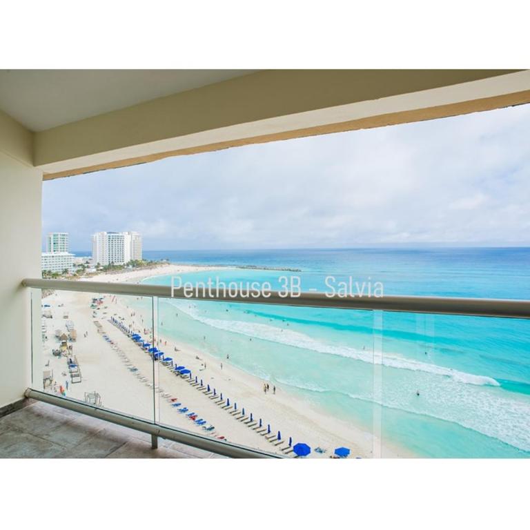 2 Story Oceanfront Penthouses on Cancun Beach! - Penthouse Apartment - 15