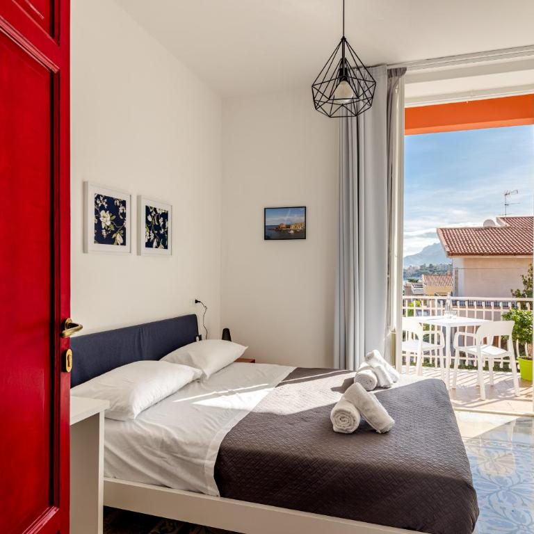 Villa Edera Rental Room - Doppelzimmer mit Balkon und Meerblick - 3