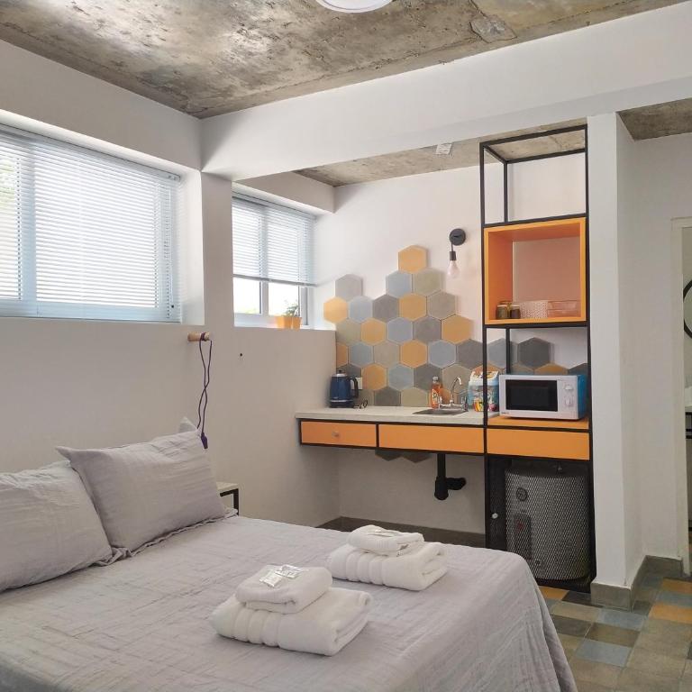 CASA MARGARITA 2Piso Mono Naranja - Estudio Estándar - 1