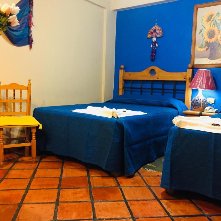 Hotel Cazomalli Oaxaca - Habitación Doble - 2 camas dobles - 3