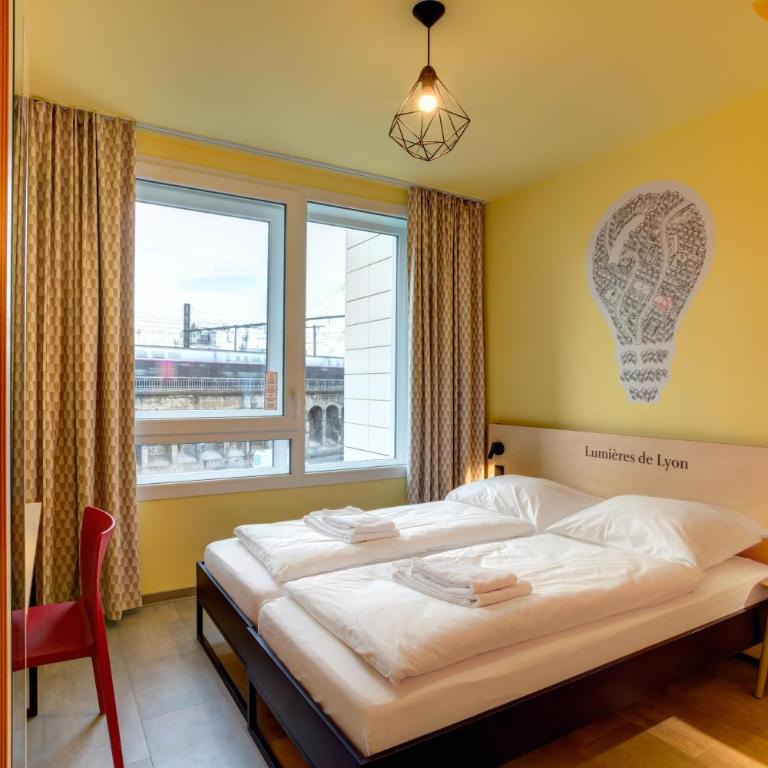 MEININGER Hotel Lyon Centre Berthelot - Chambre Double Standard - Occupation Simple - 2