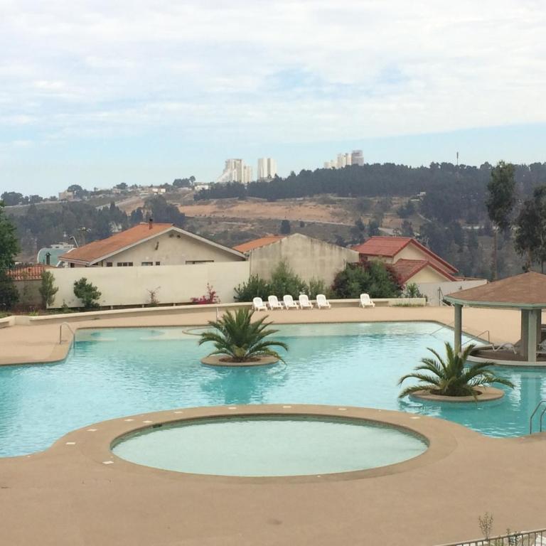 Reñaca Costa Mar, gran vista y piscinas - Apartamento - 7