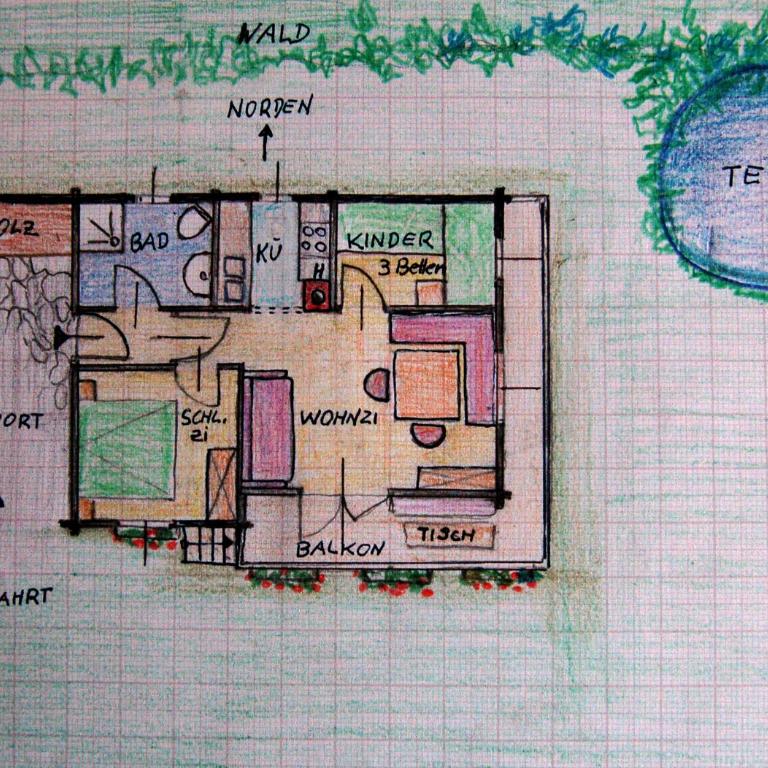 Urlaub im Blockhaus - Chalet mit 2 Schlafzimmern - 3