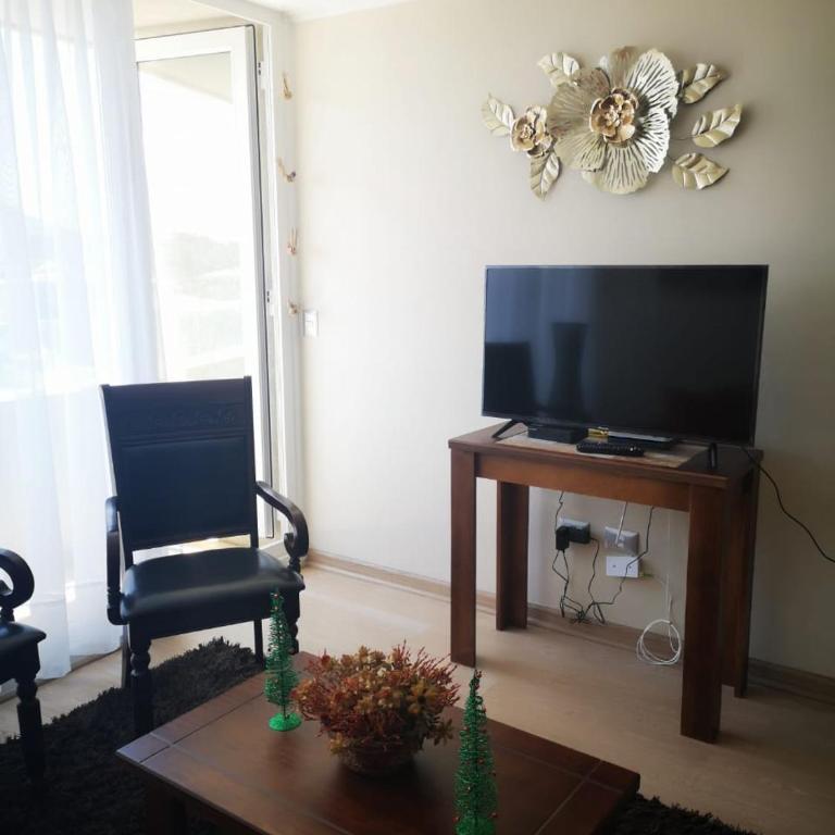 Depto 1 Dormitorio Centro Blanco 702 estacionamiento - One-Bedroom Apartment - 14