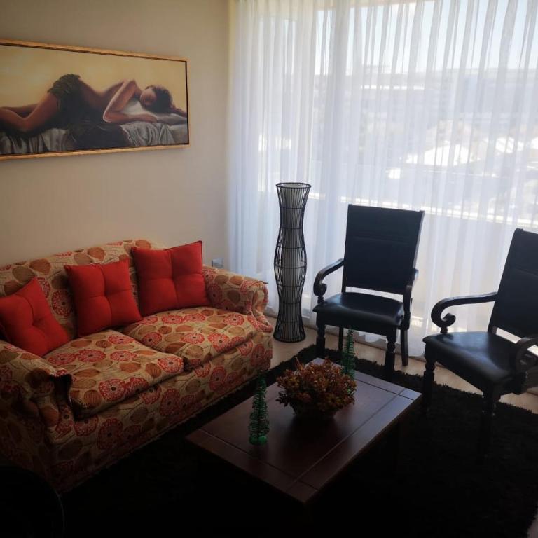 Depto 1 Dormitorio Centro Blanco 702 estacionamiento - One-Bedroom Apartment - 16