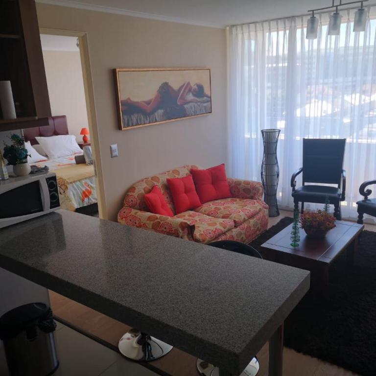 Depto 1 Dormitorio Centro Blanco 702 estacionamiento - One-Bedroom Apartment - 7