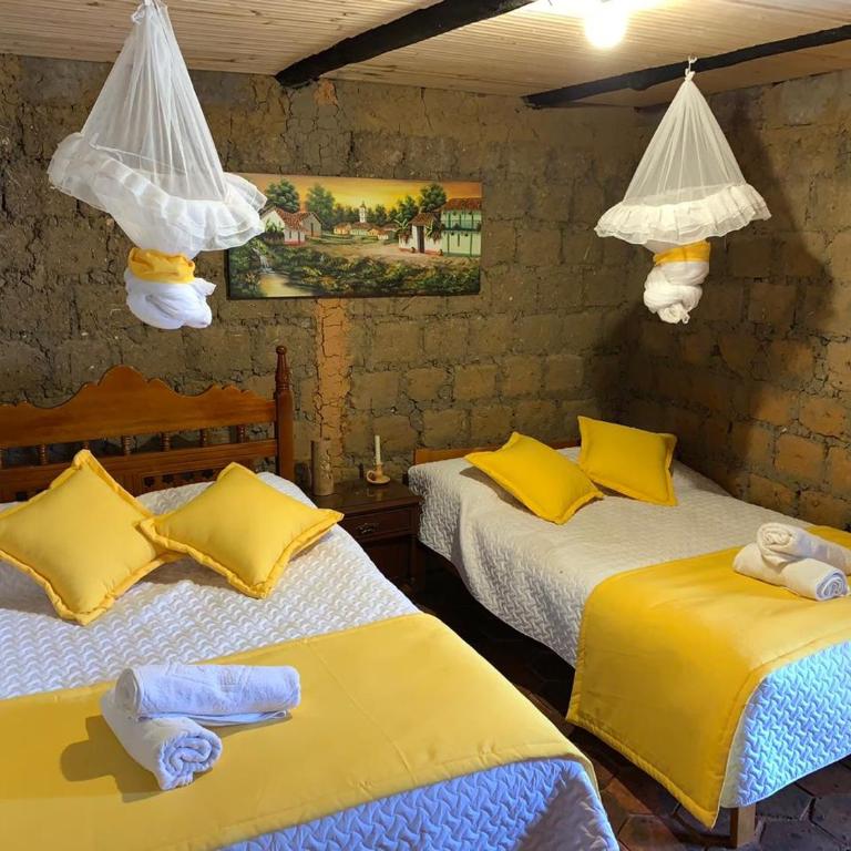 Rancho Carrizal - Quadruple Room with Private Bathroom - 2