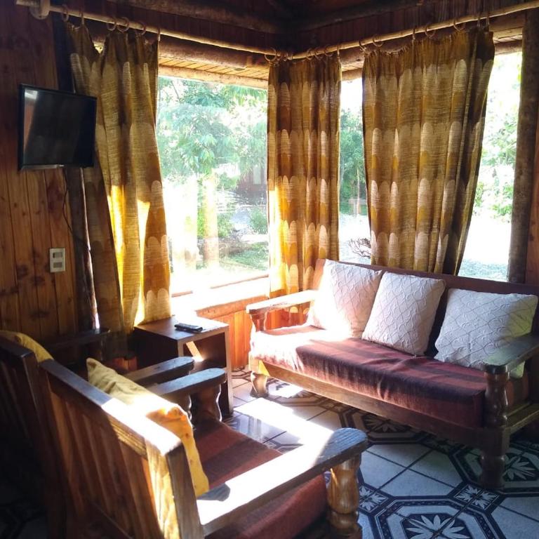 Cabañas vacacionales Lefincul - Two-Bedroom House - 3