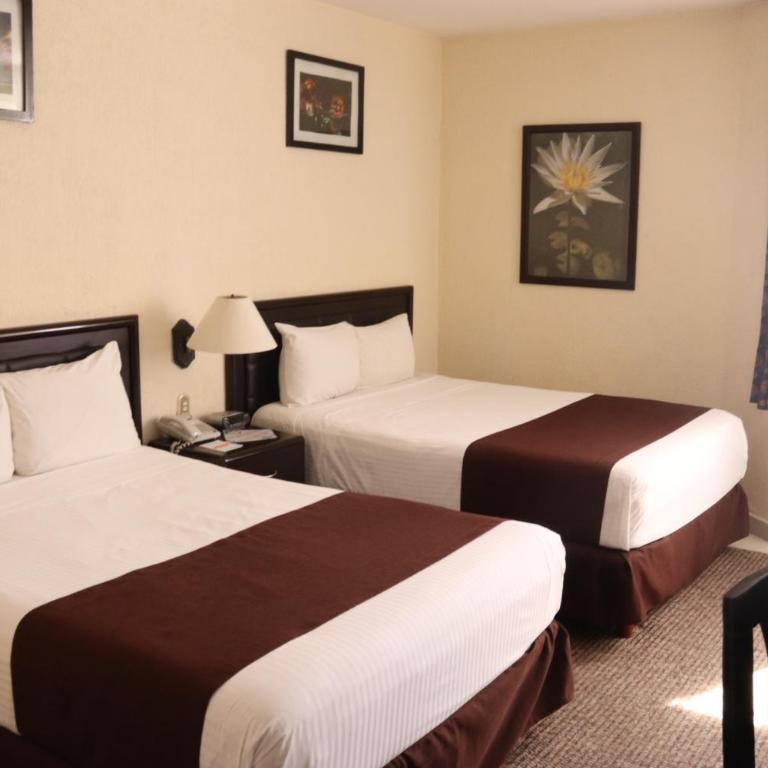 Hotel Santa Irene Guadalajara - Habitación Doble - 2 camas dobles - 3