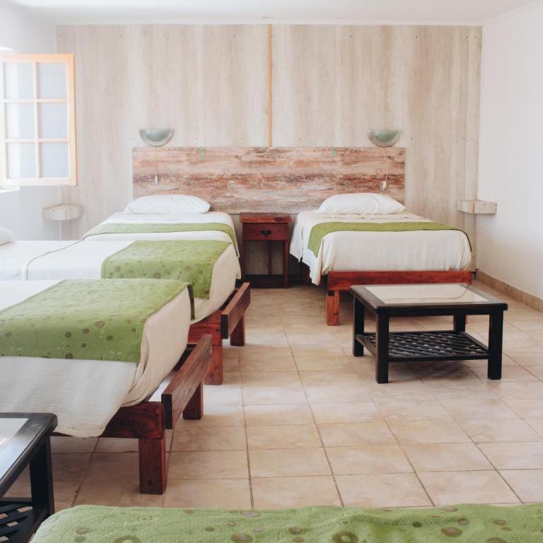 Hostal Valle Mistral - Cama en habitación compartida mixta de 6 camas - 1