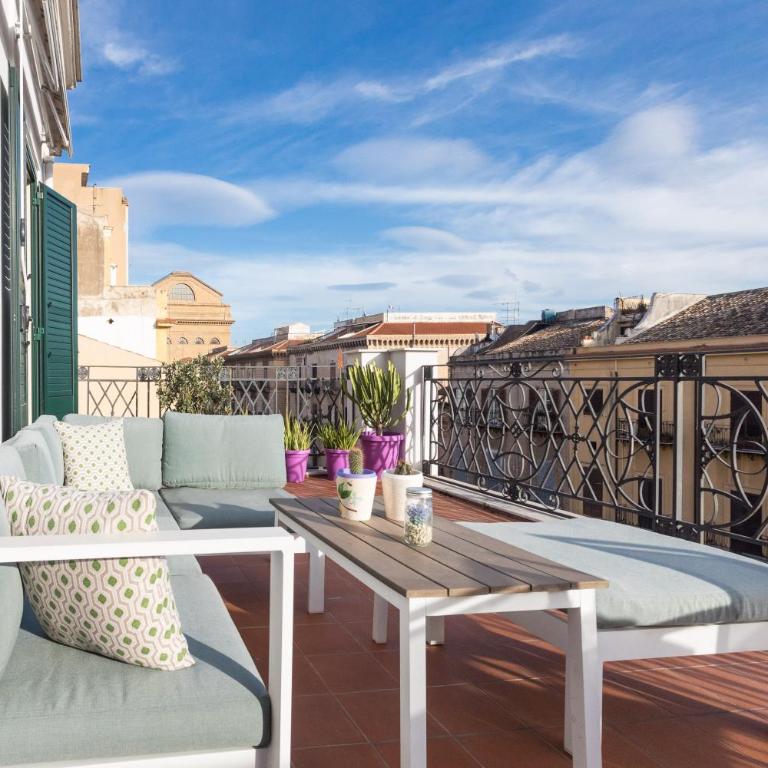 Central Apartment with terrace near teatro Massimo - One-Bedroom Apartment - 24