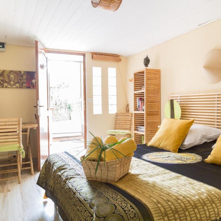 Maison d'hôtes L'îlot bambou - Habitación Doble con baño privado - 4