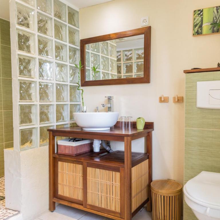 Maison d'hôtes L'îlot bambou - Habitación Doble con baño privado - 3