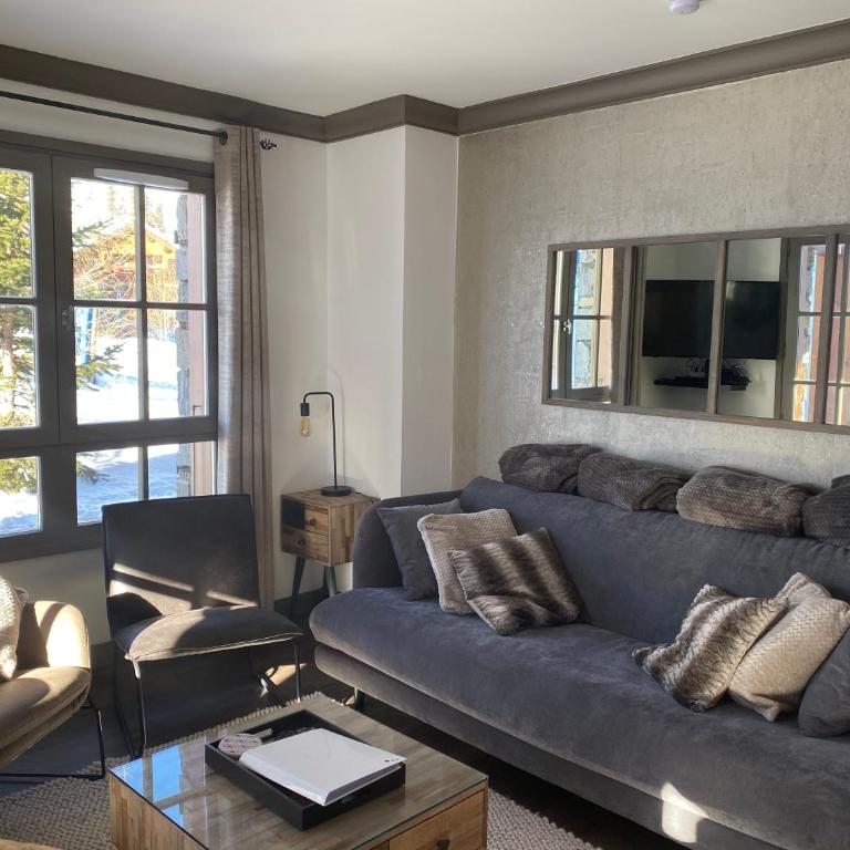 ARC 1950 - APPT 2 CHAMBRES/ 1 COIN NUIT LUXUEUX- SKI AUX PIEDS - Apartment mit Terrasse - 7