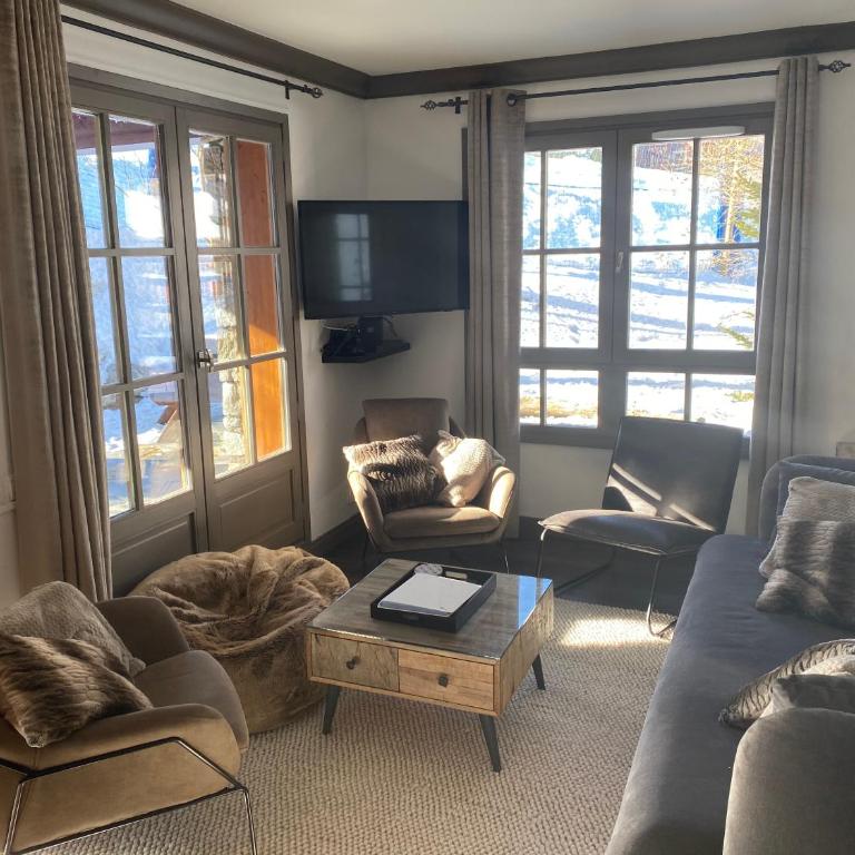 ARC 1950 - APPT 2 CHAMBRES/ 1 COIN NUIT LUXUEUX- SKI AUX PIEDS - Apartment mit Terrasse - 1