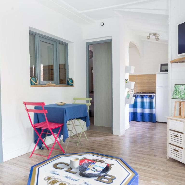 Maison d'hôtes L'îlot bambou - Bungalow con vistas al jardín - 11