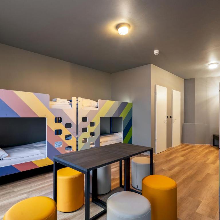 a&o Graz Hauptbahnhof - Bett im 6-Bett-Schlafsaal - 1