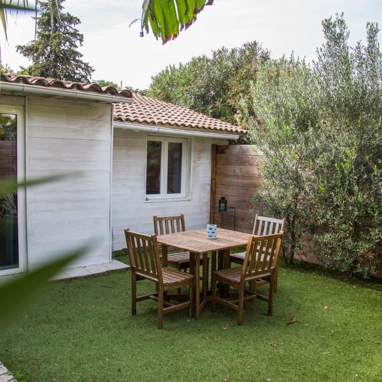 Maison d'hôtes L'îlot bambou - Bungalow con vistas al jardín - 1