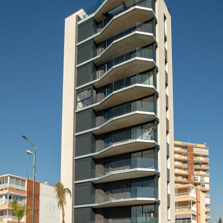 Modern sea front jacuzzi Blue Sky - Two-Bedroom Apartment - 34