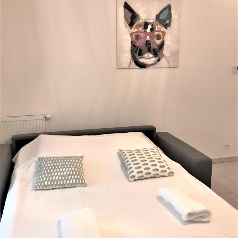 Centre Juan les Pins 1 bedroom with AC, swimming pool and parking - Appartamento - 21